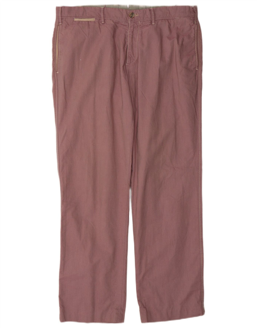 Calça Chino Masculina MASSIMO DUTTI EU 44 Grande W34 L31 Rosa Clássico