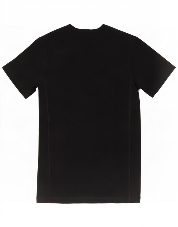 Puma Camiseta Masculina Top Médio Algodão Preto