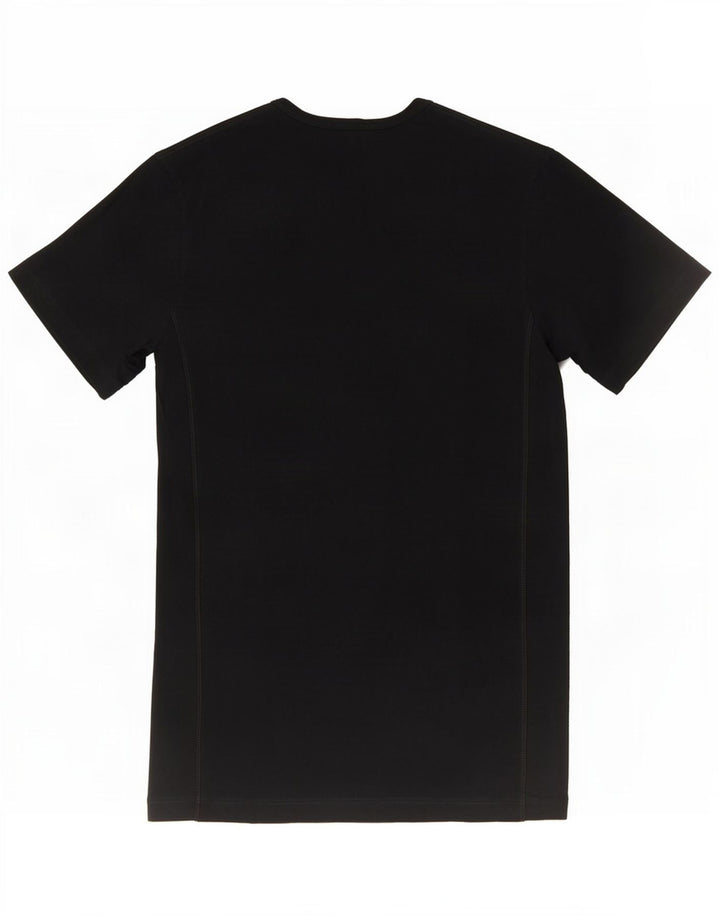 Puma Camiseta Masculina Top Médio Algodão Preto