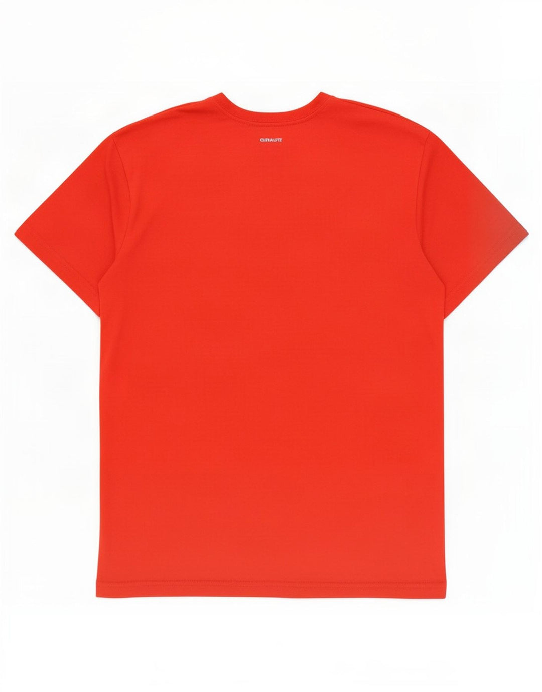 Adidas Mens Climalite Camiseta Top Grande Poliéster Vermelho