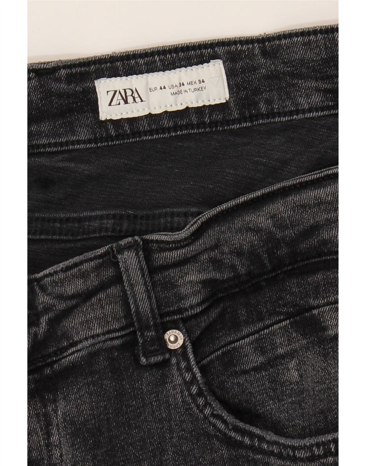 Zara Mens Slim Jeans EU 44 Grande W34 L28 Cinza