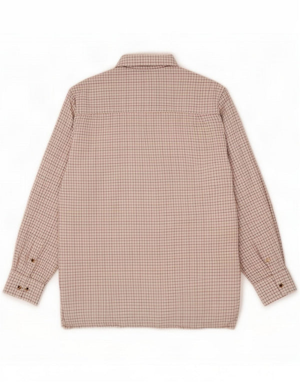 Champion Mens Shirt XL White Gingham