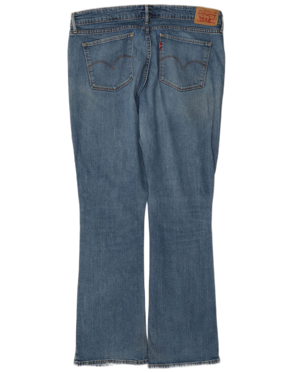 Calça jeans feminina Levi's 715 Bootcut W32 L30 azul algodão