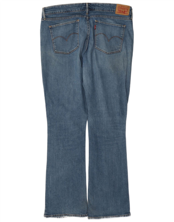 Calça jeans feminina Levi's 715 Bootcut W32 L30 azul algodão