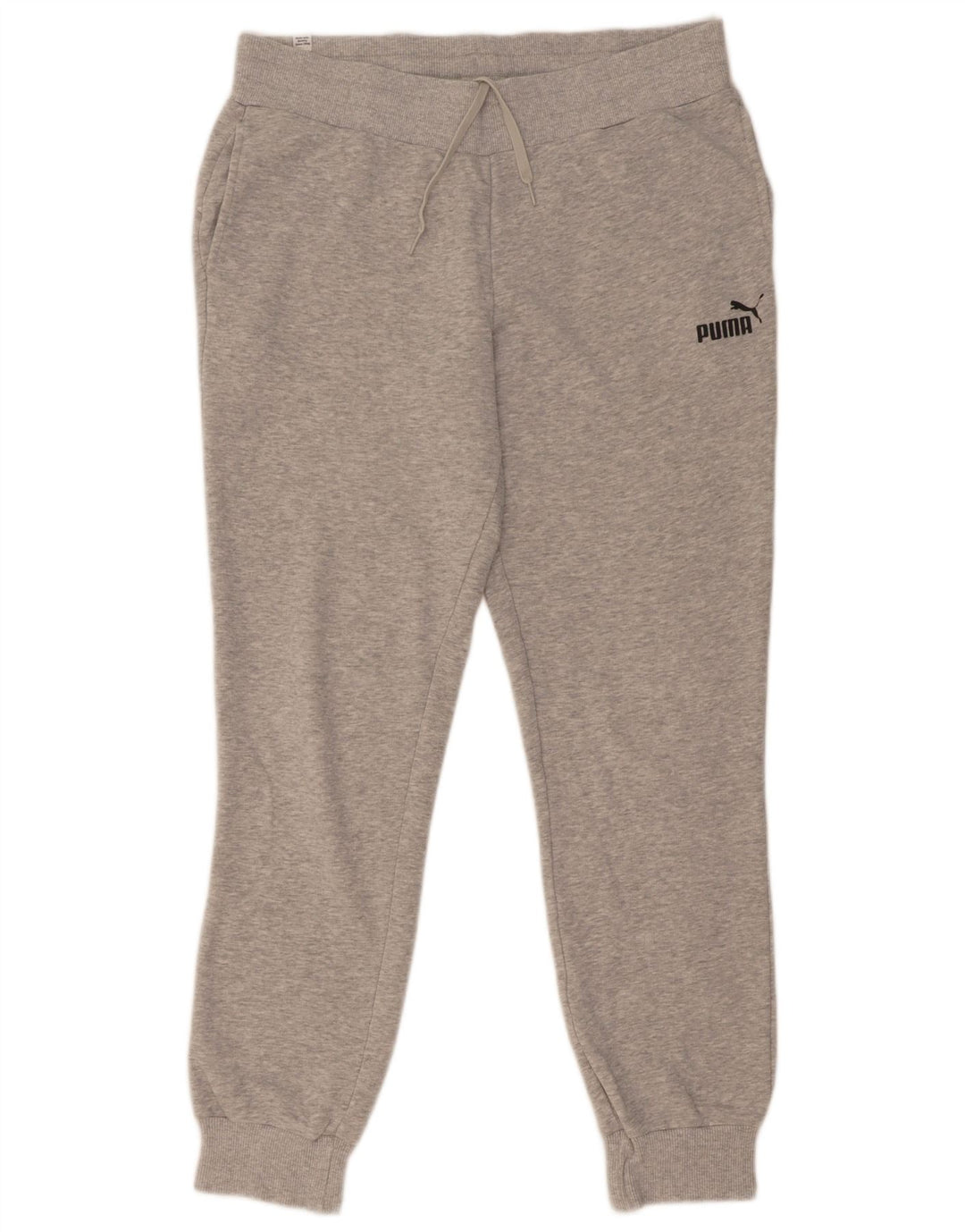 Calça de treino feminina Puma Joggers UK 14 grande cinza
