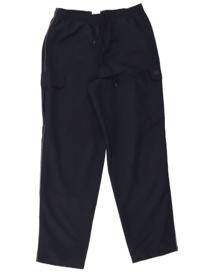 Calça esportiva masculina Champion Cargo poliéster azul marinho médio