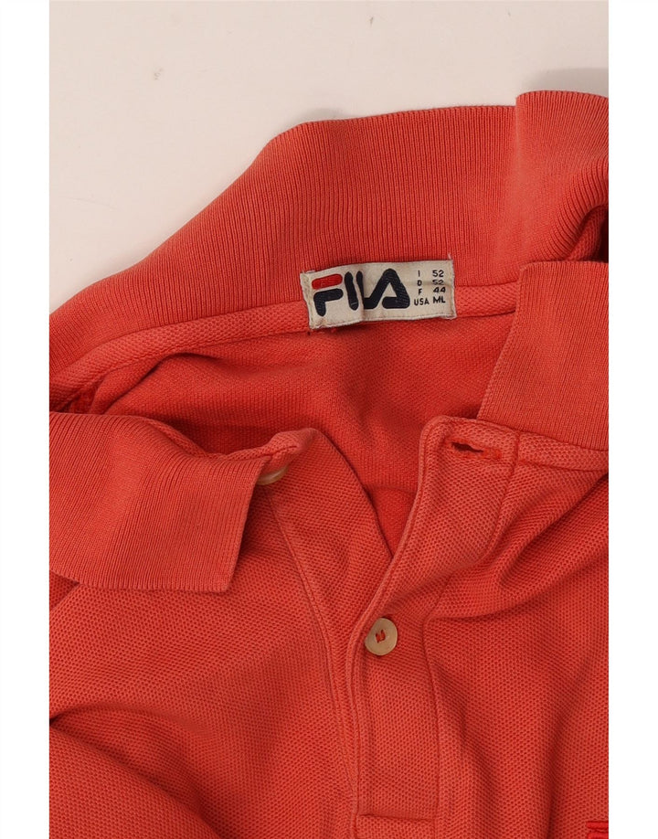 Camisa polo masculina Fila IT 52 grande vermelha
