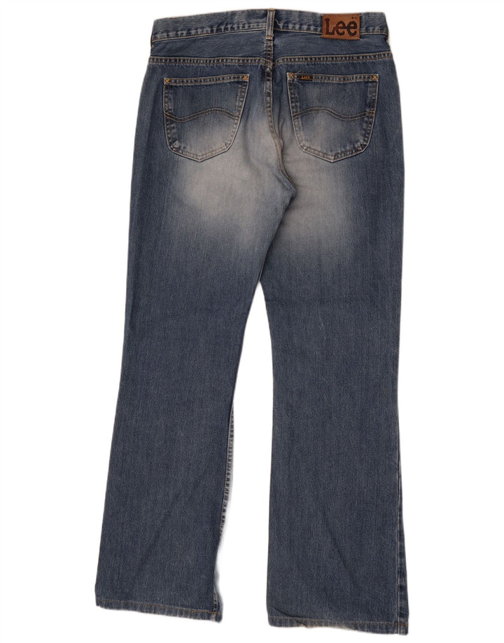 Lee Mens Denver Bootcut Jeans W36 L33 Azul Algodão