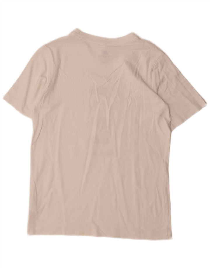 Camiseta gráfica masculina NIKE 13-14 anos XL branco algodão