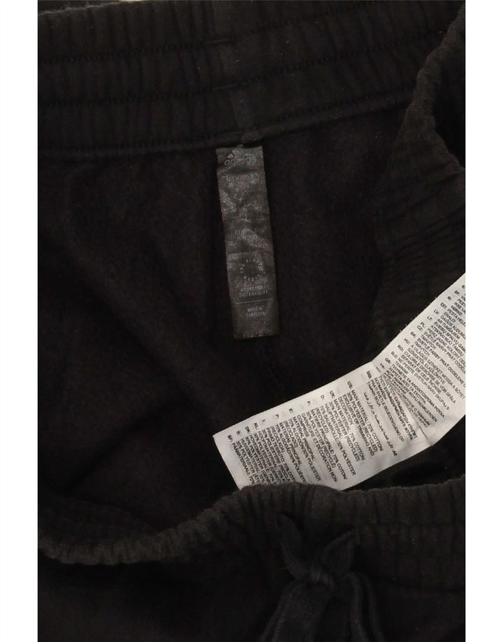 Adidas Mens Cargo Calças de treino Joggers Médio Algodão Preto