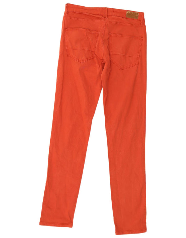 Zara Mens Skinny Jeans EU 40 Médio W31 L31 Laranja