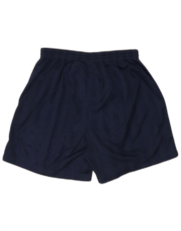 Shorts esportivos masculinos Nike grandes poliéster listrado azul marinho