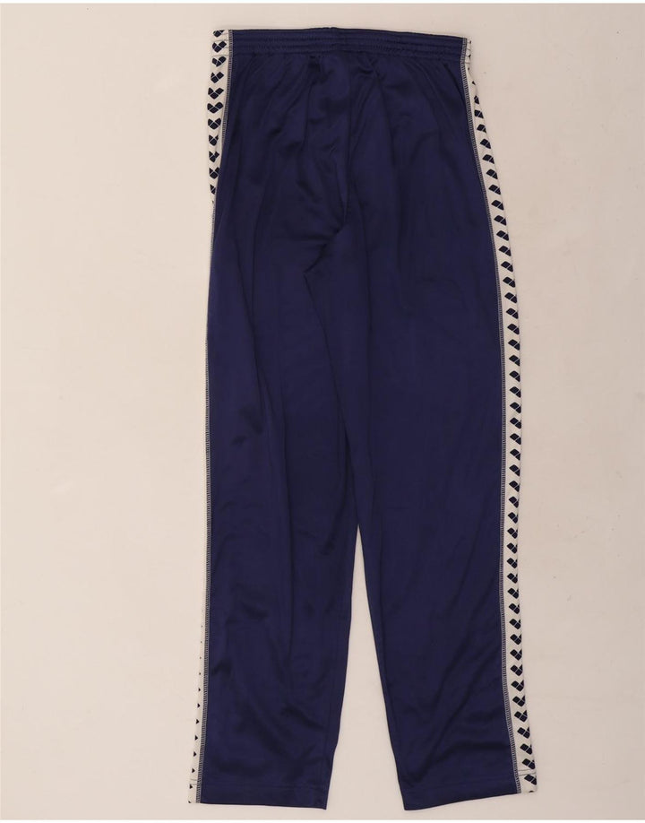 Calça esportiva masculina ARENA grande bloco colorido azul marinho
