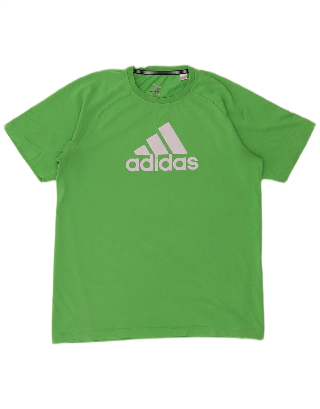 Camiseta Adidas Menino Climalite Graphic 15-16 Anos Verde Algodão