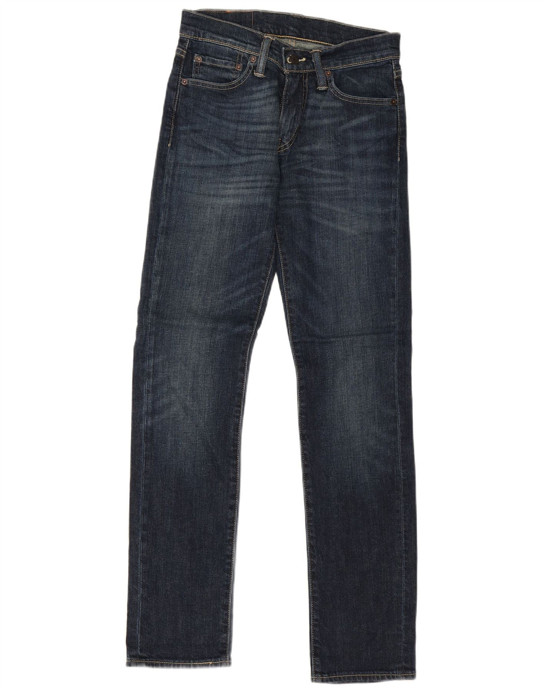 Calça jeans feminina Levi's 511 Slim W27 L32 azul marinho algodão