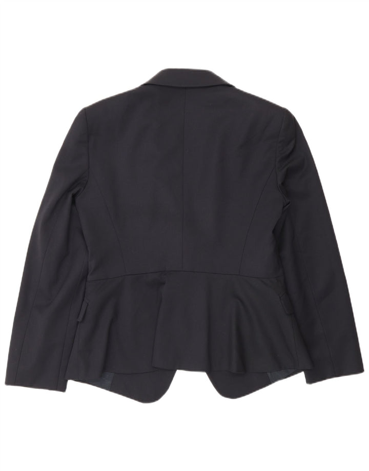 Emporio Armani feminino 2 botões terno de 2 peças IT 44 médio W30 L30 azul marinho