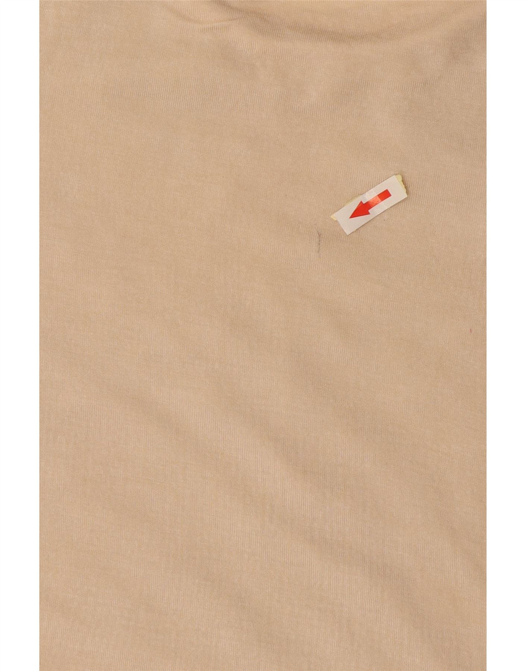 Blusa feminina de lantejoulas Guess UK 10 pequena bege