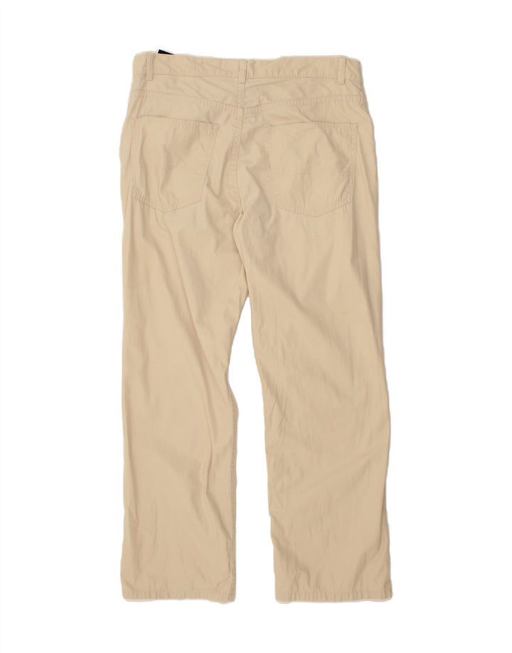 TOMMY HILFIGER Mens Straight Casual Trousers W33 L30  Beige Cotton Vintage Tommy Hilfiger and Second-Hand Tommy Hilfiger from Messina Hembry 