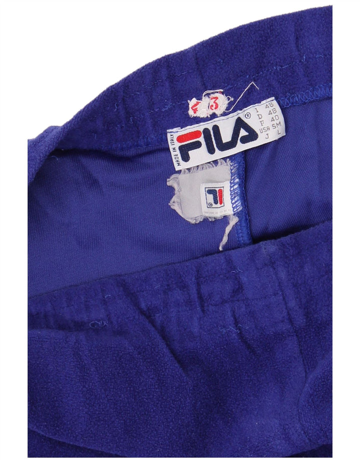 Calça masculina de lã FILA IT 48 azul médio