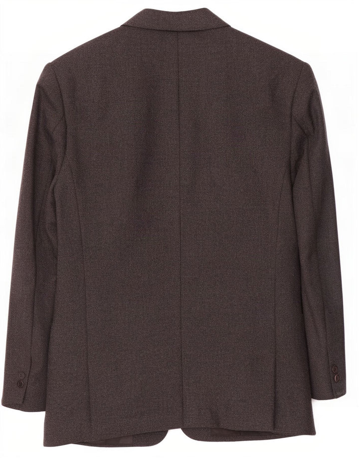 Jaqueta blazer masculina Byblos com 2 botões IT 48 lã cinza médio