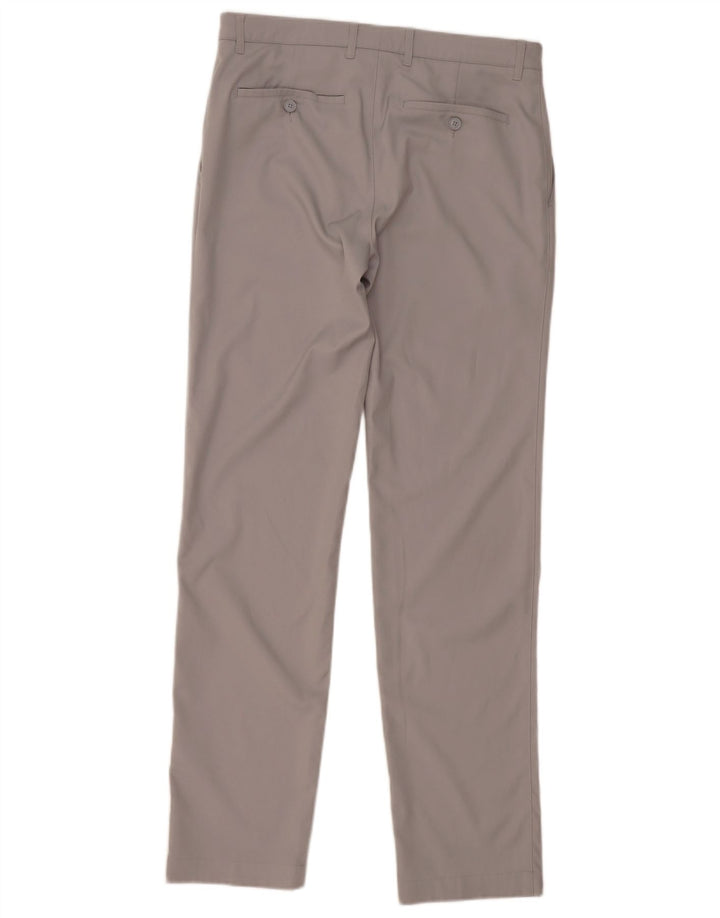 Calça Lacoste Masculina Slim Chino Tamanho 40 Médio W32 L33 Cinza Poliéster