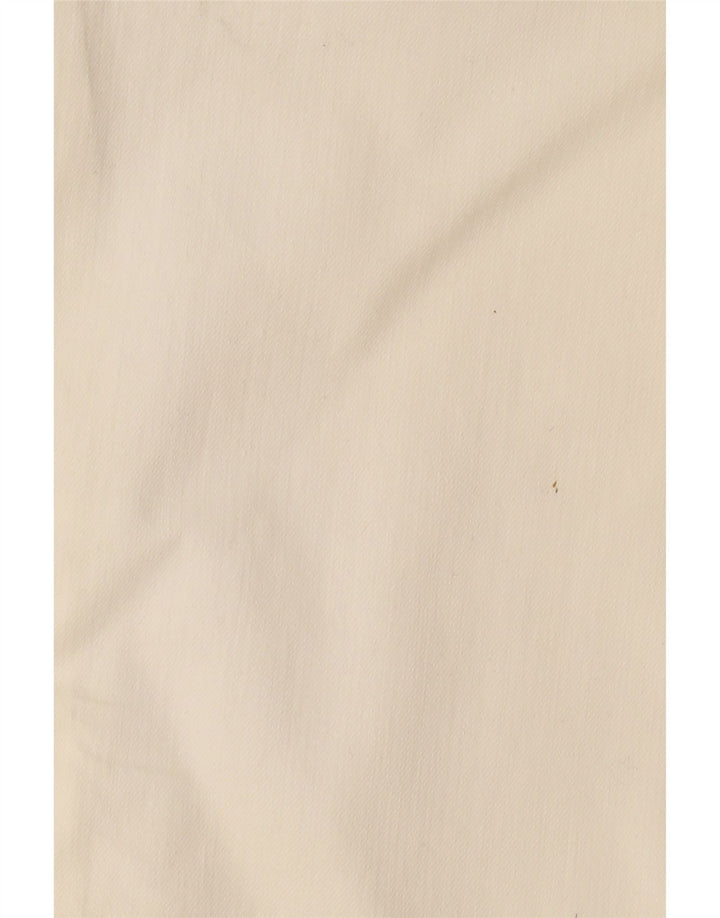 Calça feminina slim cropped GUESS W31 L24 algodão branco