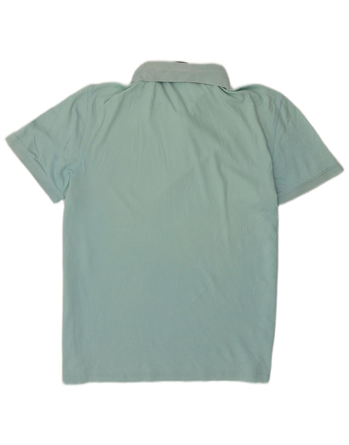 Camisa polo masculina Calvin Klein turquesa média