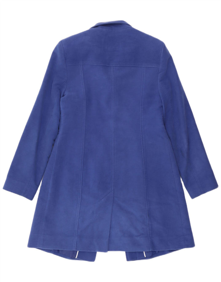 Sobretudo feminino Laura Ashley Reino Unido 10 pequeno algodão azul