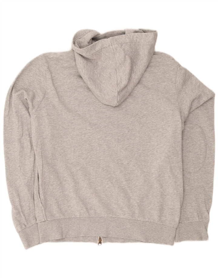 Sun68 Suéter masculino com capuz e zíper XL algodão cinza