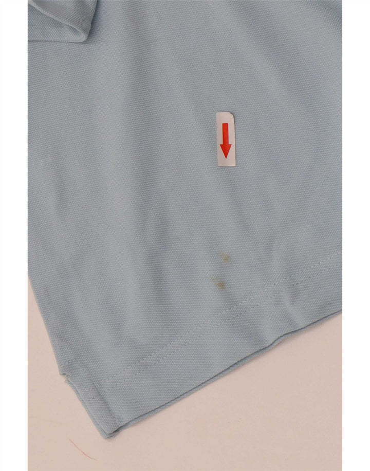 Camisa polo masculina Lotto azul médio