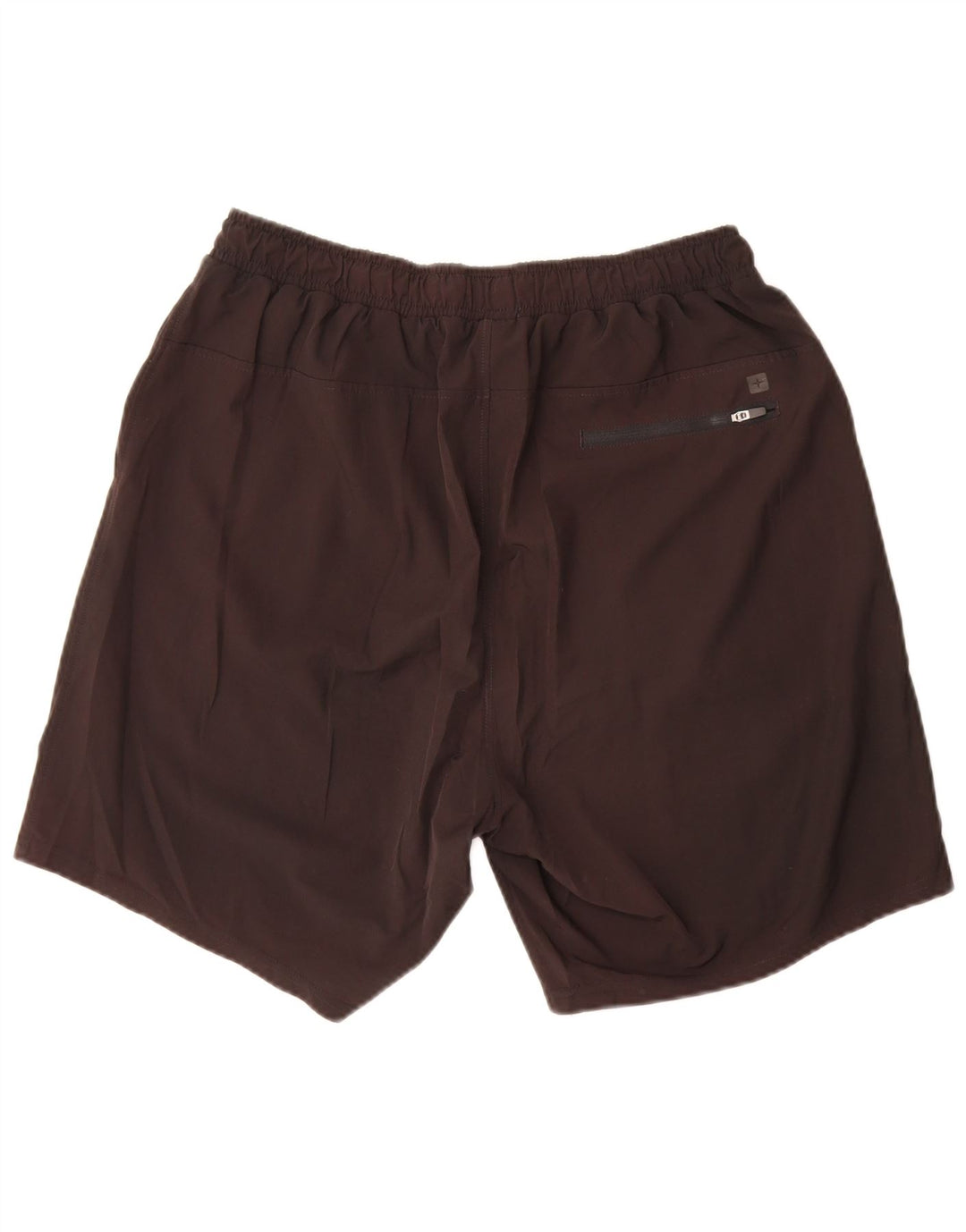 Shorts esportivos masculinos Mountain Warehouse grande poliéster preto