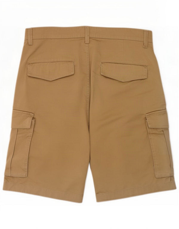 Gant Mens Relaxed Cargo Shorts Médio W32 Algodão Bege