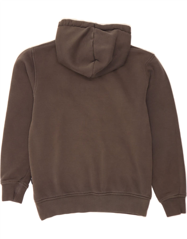 NICCE Mens Graphic Hoodie Jumper XS Grey Cotton Vintage Nicce and Second-Hand Nicce from Messina Hembry 