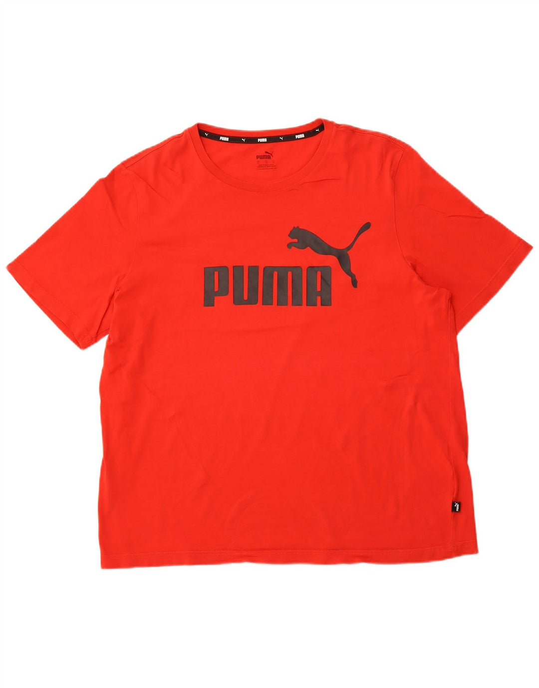 Camiseta masculina PUMA Graphic Top XL algodão vermelho