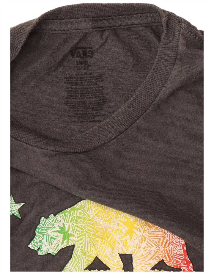 Camiseta Vans Meninos Graphic 8-9 Anos Pequeno Cinza