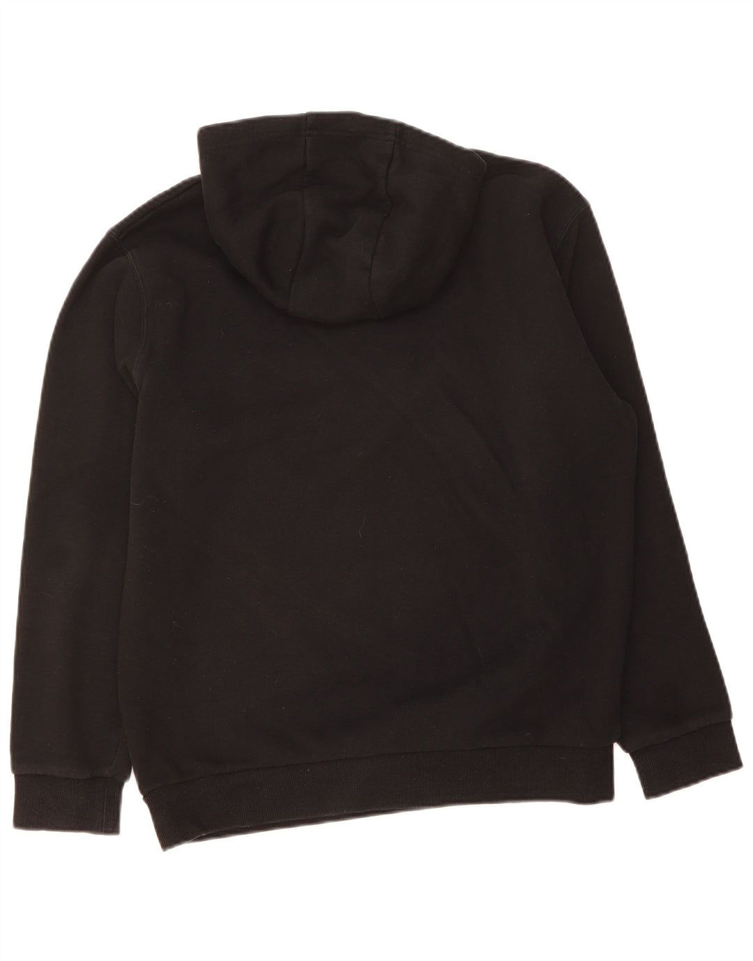 ELLESSE moletom com capuz gráfico masculino médio algodão preto