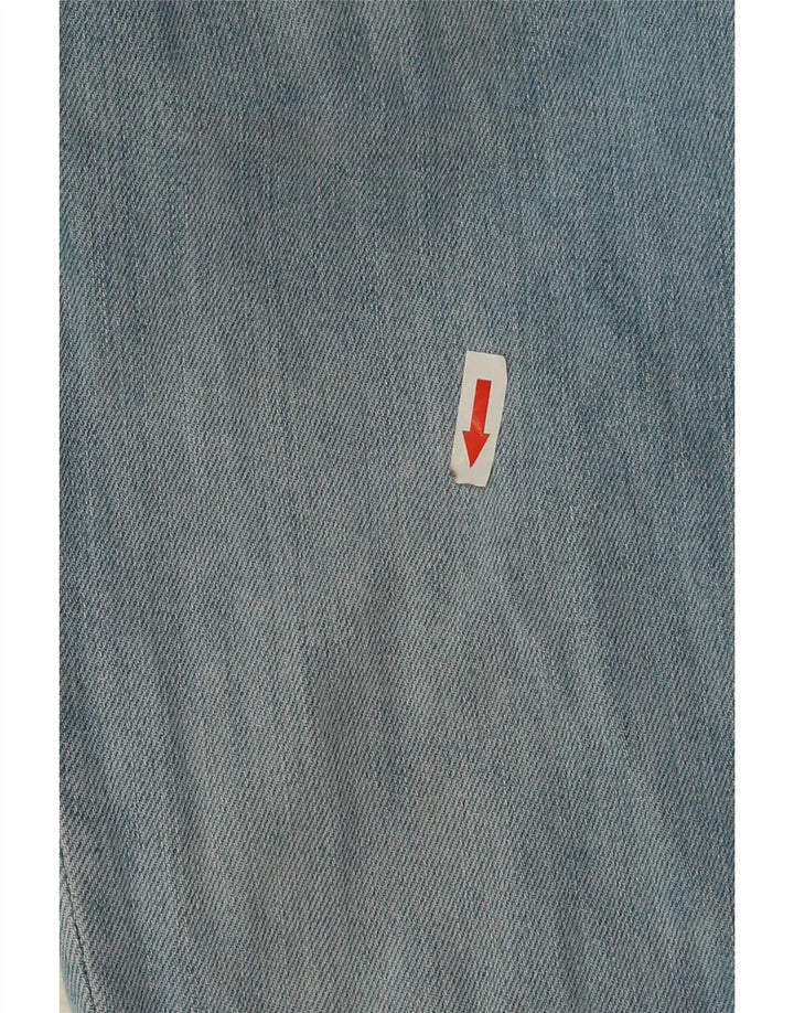 Lee Mens Brooklyn Straight Jeans W36 L30 Azul Algodão