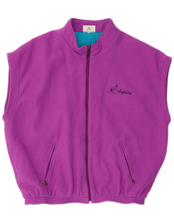 Colete de lã masculino AUSTRALIAN L'ALPINA IT 54 2XL roxo