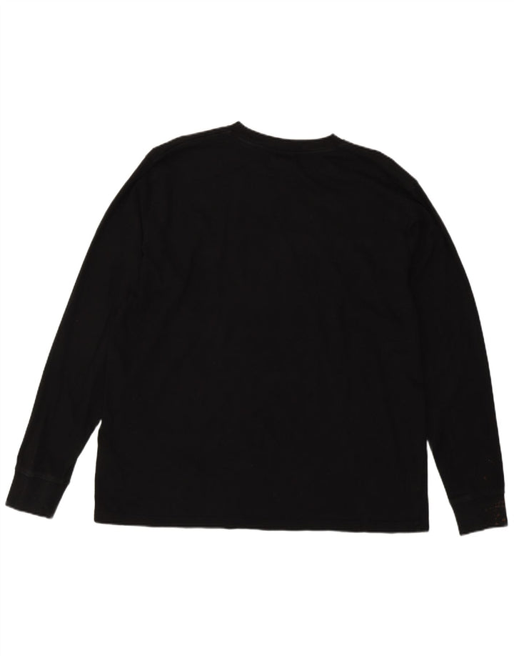 Fila feminino gráfico moletom jumper UK 12 médio preto colorblock