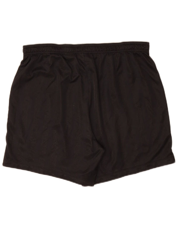 Shorts esportivos masculinos Nike grande poliéster listrado preto