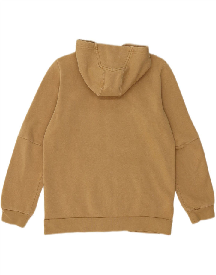 ADIDAS Boys Zip Hoodie Sweater 11-12 Years Beige Cotton Vintage Adidas and Second-Hand Adidas from Messina Hembry 