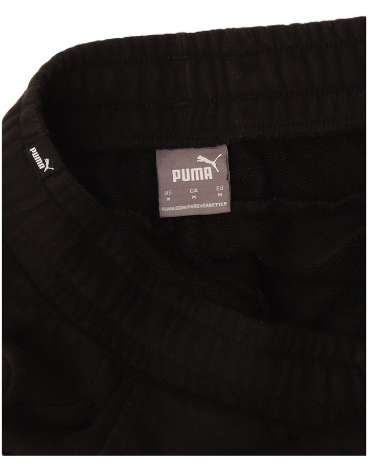 Shorts esportivos masculinos Puma médio preto