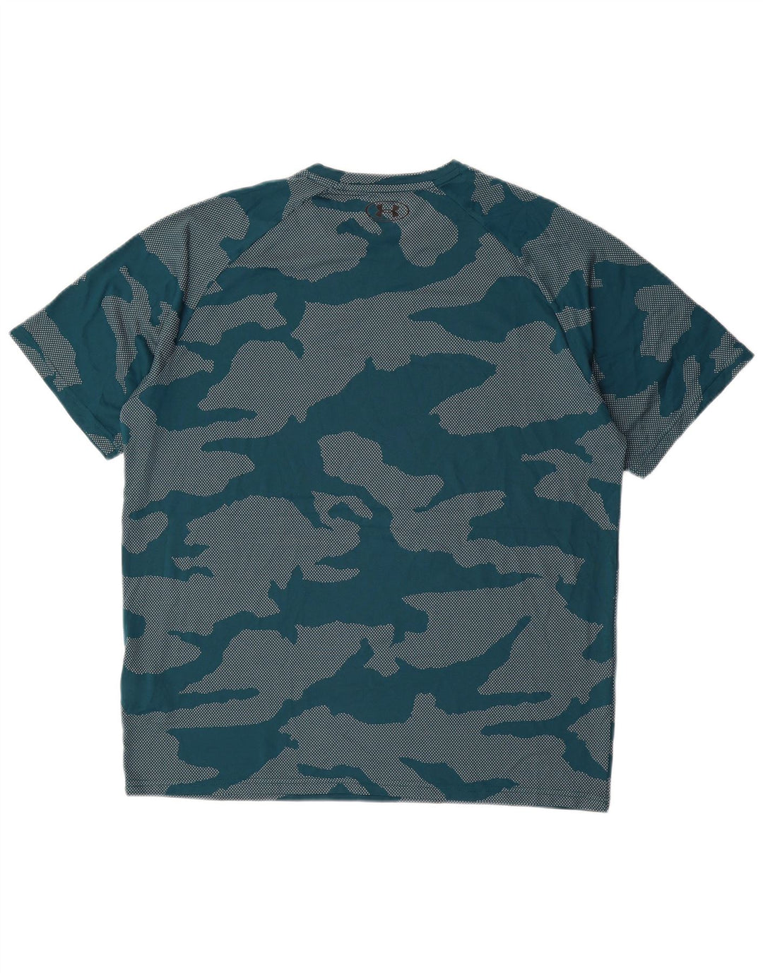 Camiseta masculina UNDER ARMOUR Top XL poliéster camuflado verde