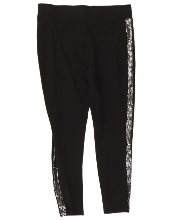 Calça feminina skinny cortada Marks & Spencer Reino Unido 14 grande W32 L24 preta