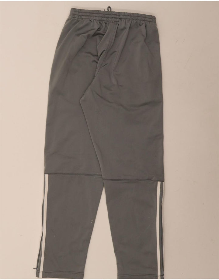 Calças de treino masculinas Adidas UK 36/38 pequenas cinza