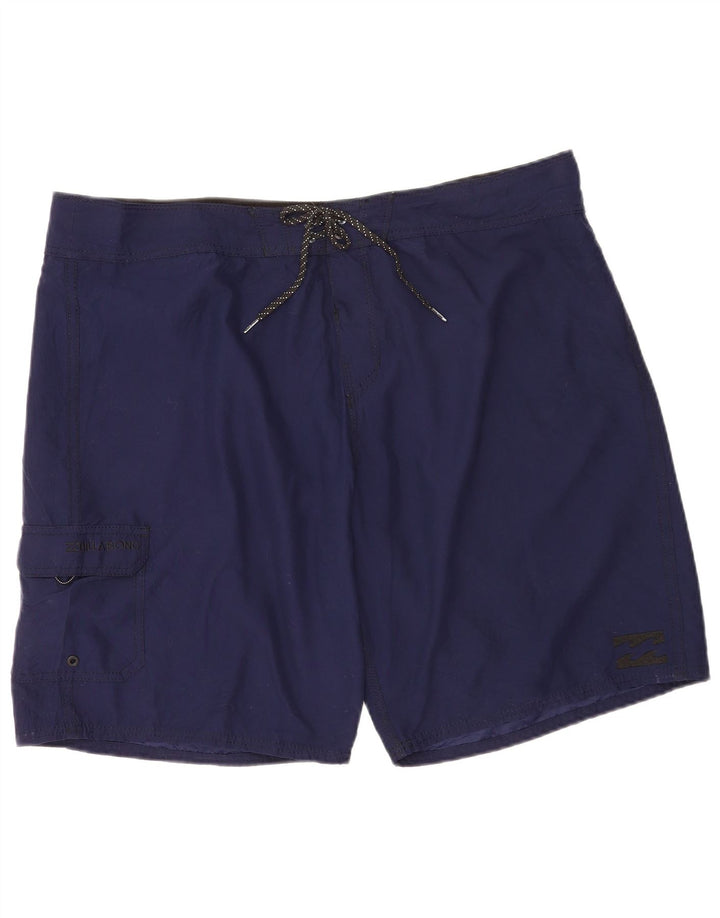 Shorts de natação masculino Billabong 2XL poliéster azul marinho