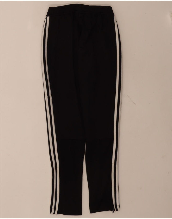 Calças de treino Adidas meninos 11-12 anos poliéster preto