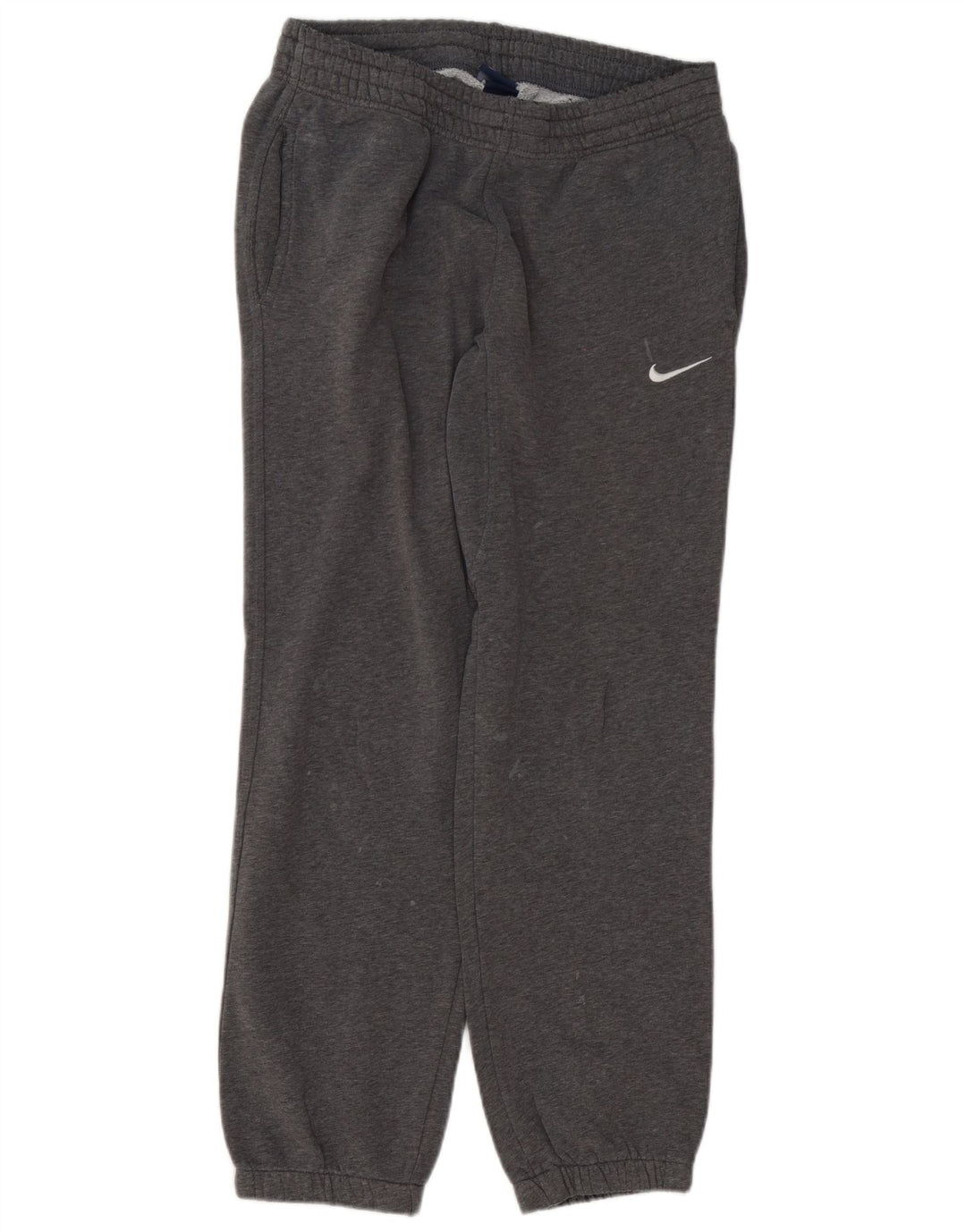 Calça de treino masculina Nike joggers pequeno algodão cinza