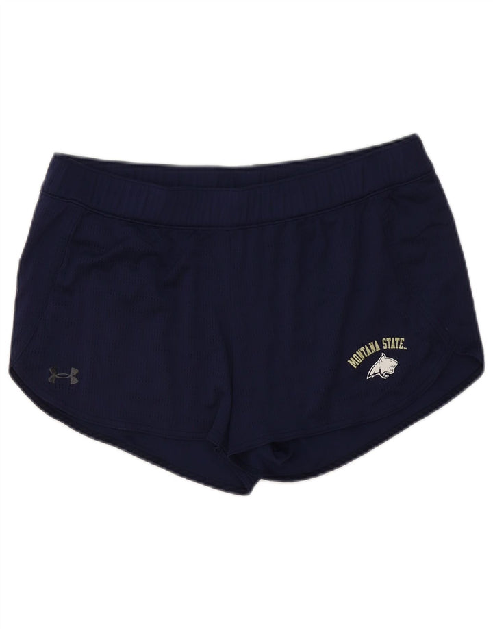 Under Armour Womens Montana Sport Shorts UK 16 Grande Poliéster Azul Marinho