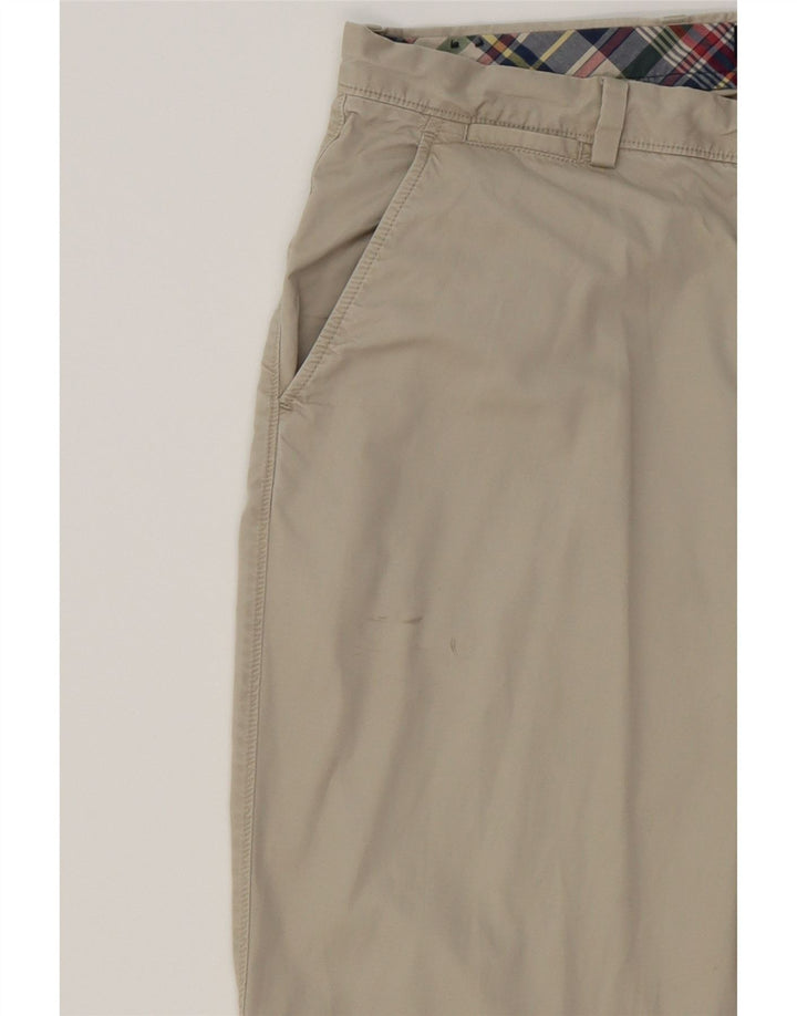 J. CREW Mens Straight Chino Trousers W36 L30 Beige Cotton Vintage J. Crew and Second-Hand J. Crew from Messina Hembry 